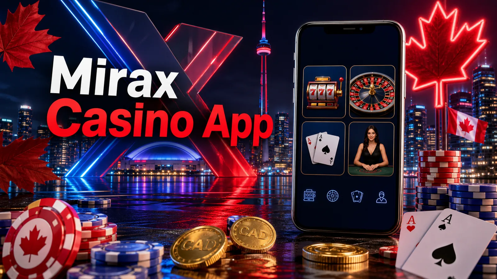 Mirax Casino App and Mobile Play content image