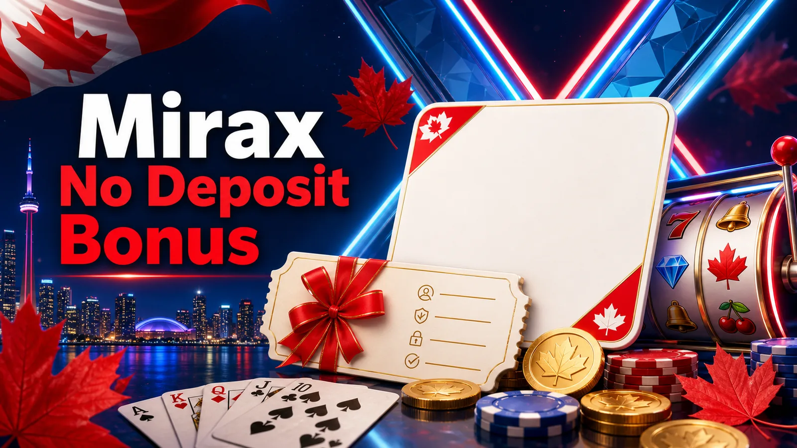 Mirax No Deposit Bonus Canada content image