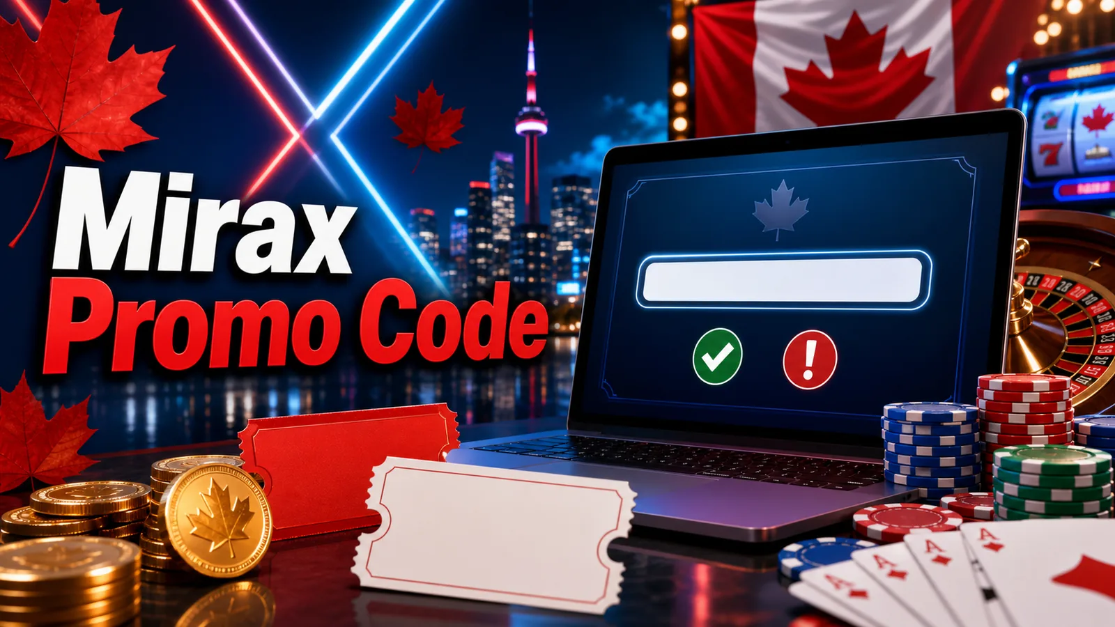 Mirax Casino Promo Code content image