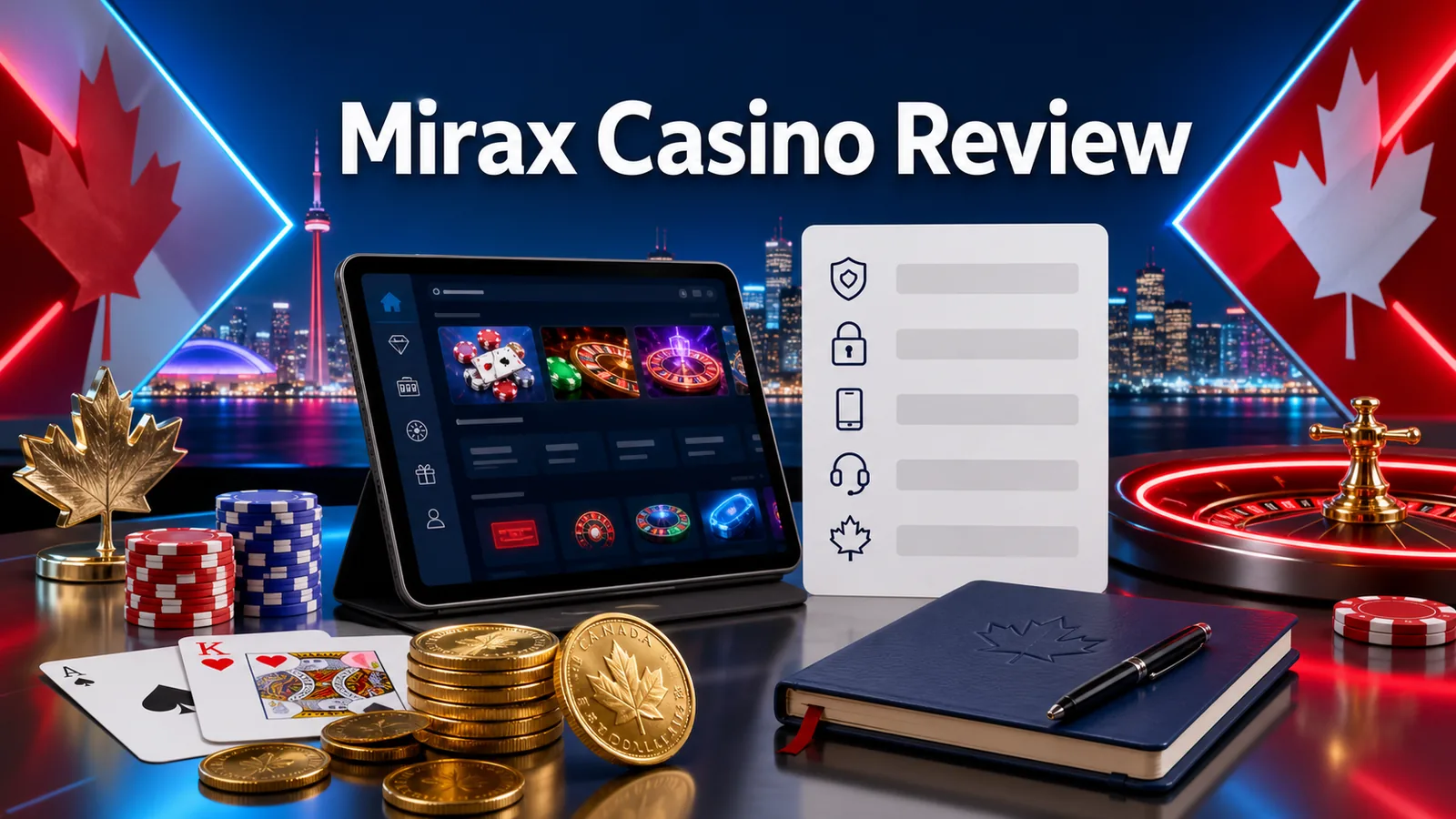 Mirax Casino Review Canada content image