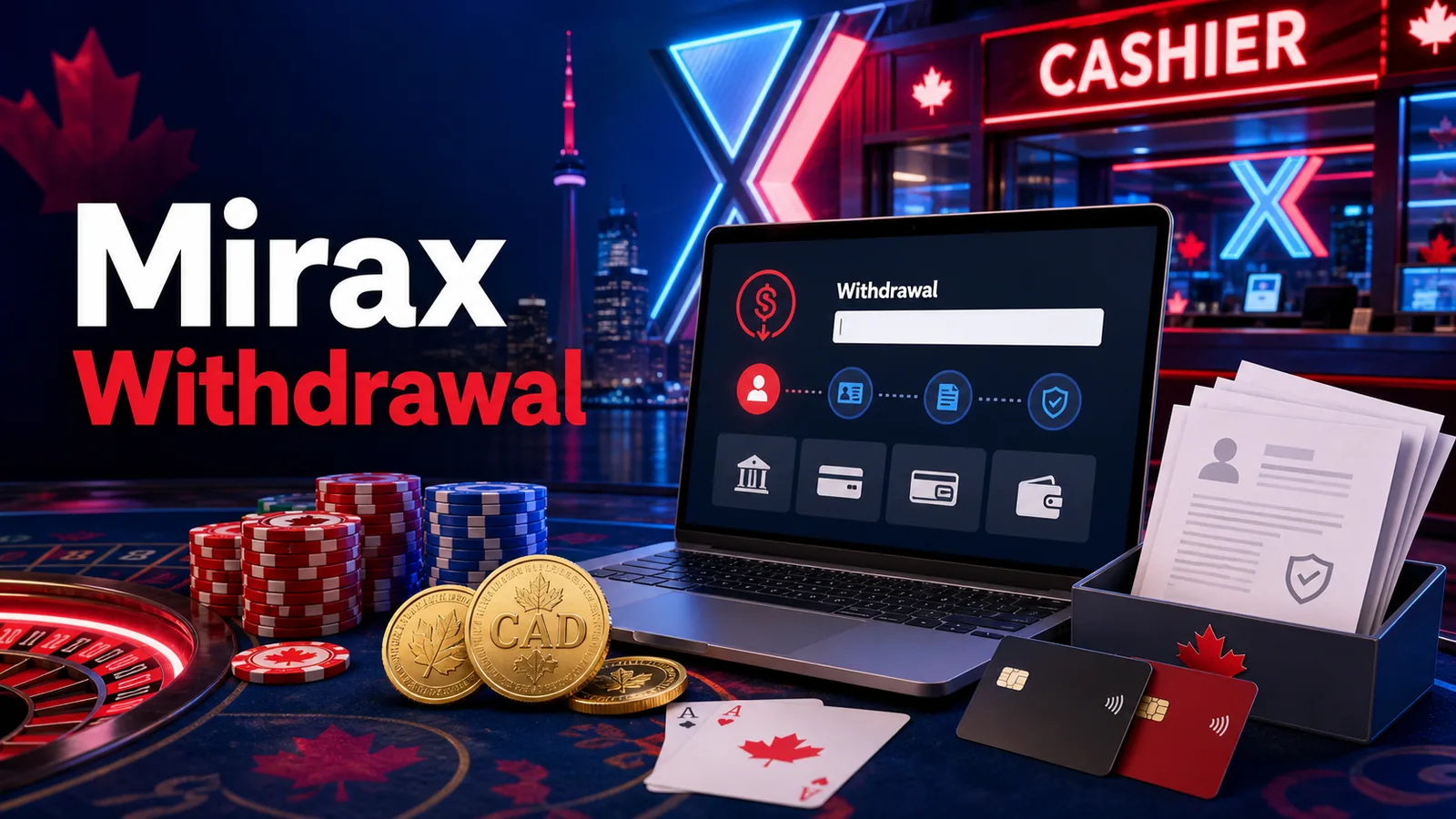 Mirax Casino Withdrawal and Payments content image